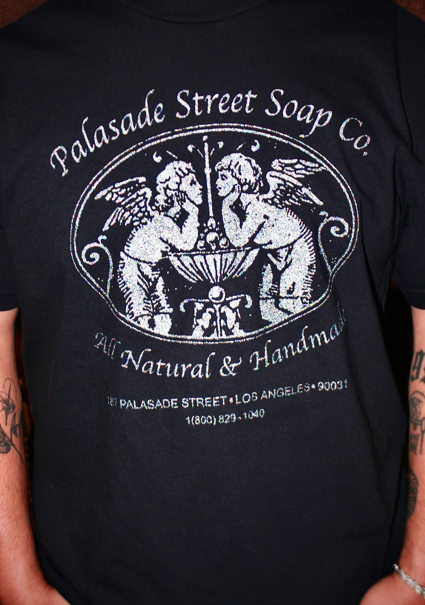 PALASADE "SOAP" TEE (BLACK)