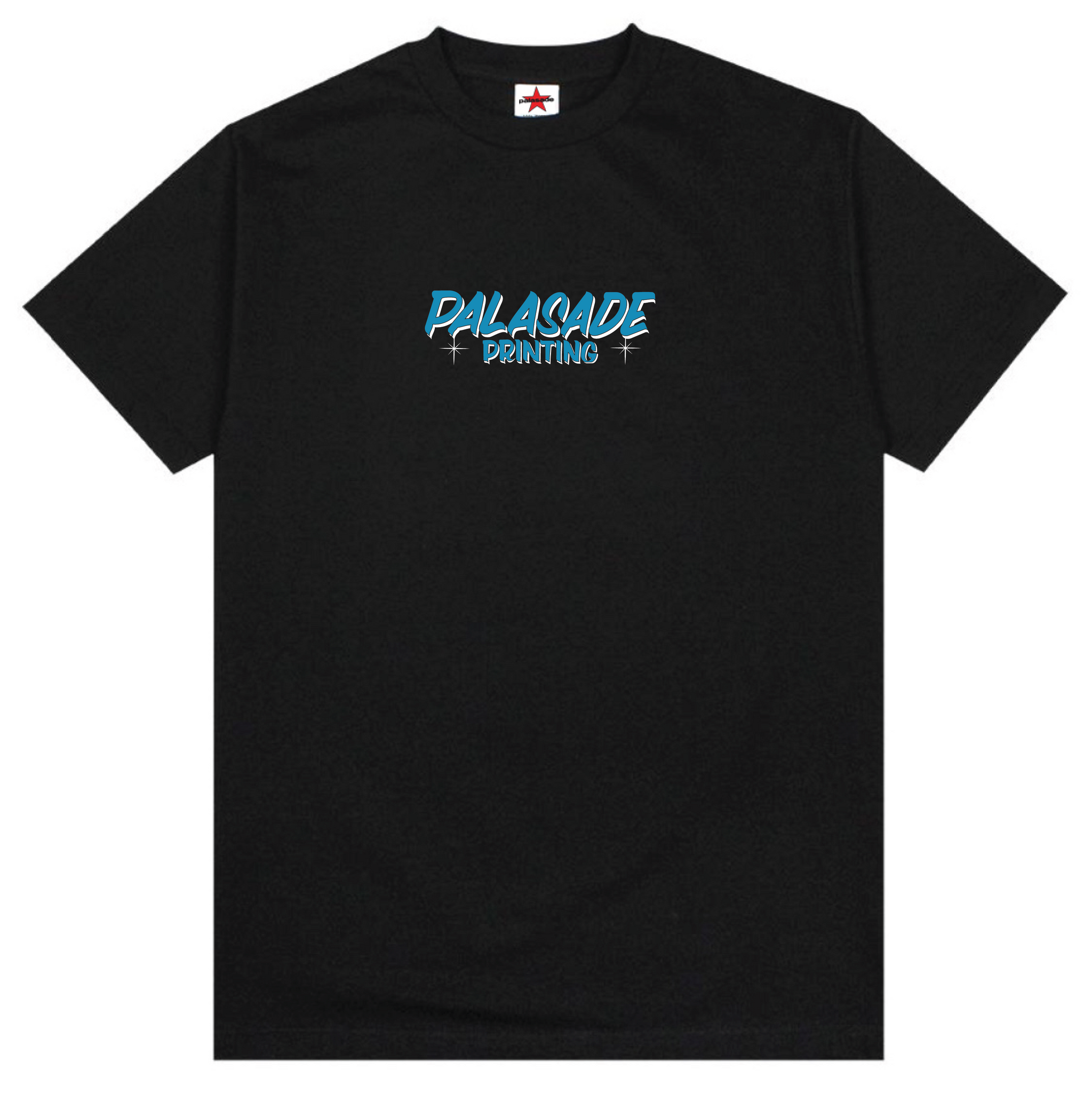 PALASADE "PRINT SUPPLY" TEE (BLACK)