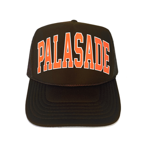 PALASADE "ARC LOGO" TRUCKER HAT (BROWN)