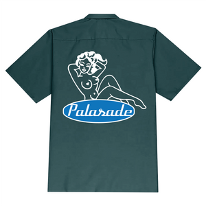 PALASADE "MECHANIC" WORK SHIRT (MOSS)