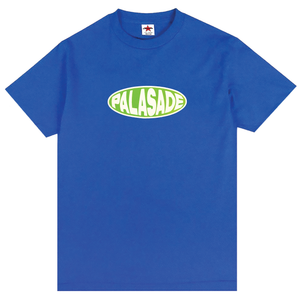 PALASADE "BUBBLE LOGO" TEE (ROYAL)
