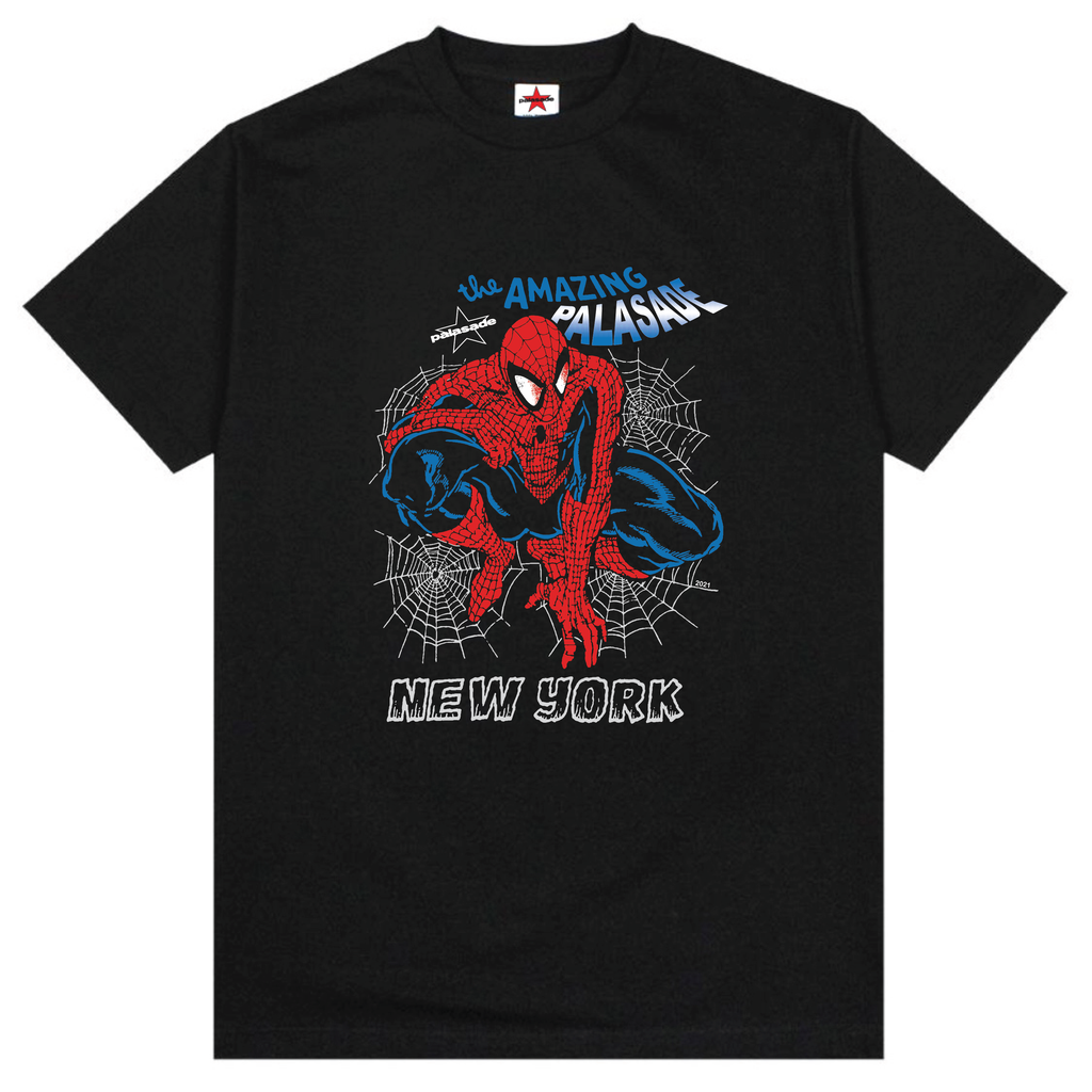 PALASADE "SPIDER-MAN" TEE (BLACK)
